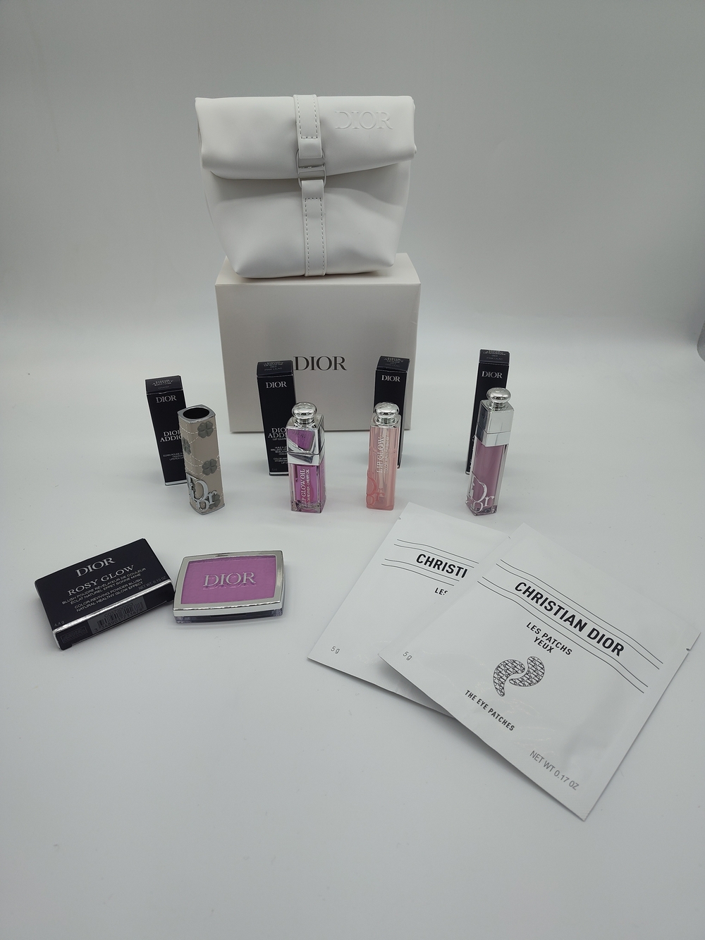 DIOR Limited Edition Charm Beauty Collection Lip Glow Pouch Gift Set NIB - Picture 2 of 6